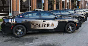 Vancouver police cop cars